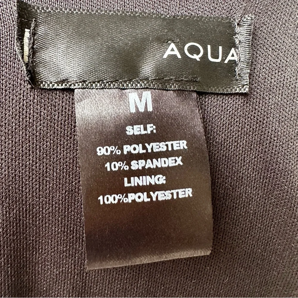 Aqua Long Velvet Dress Size M 🌸 - Picture 7 of 8